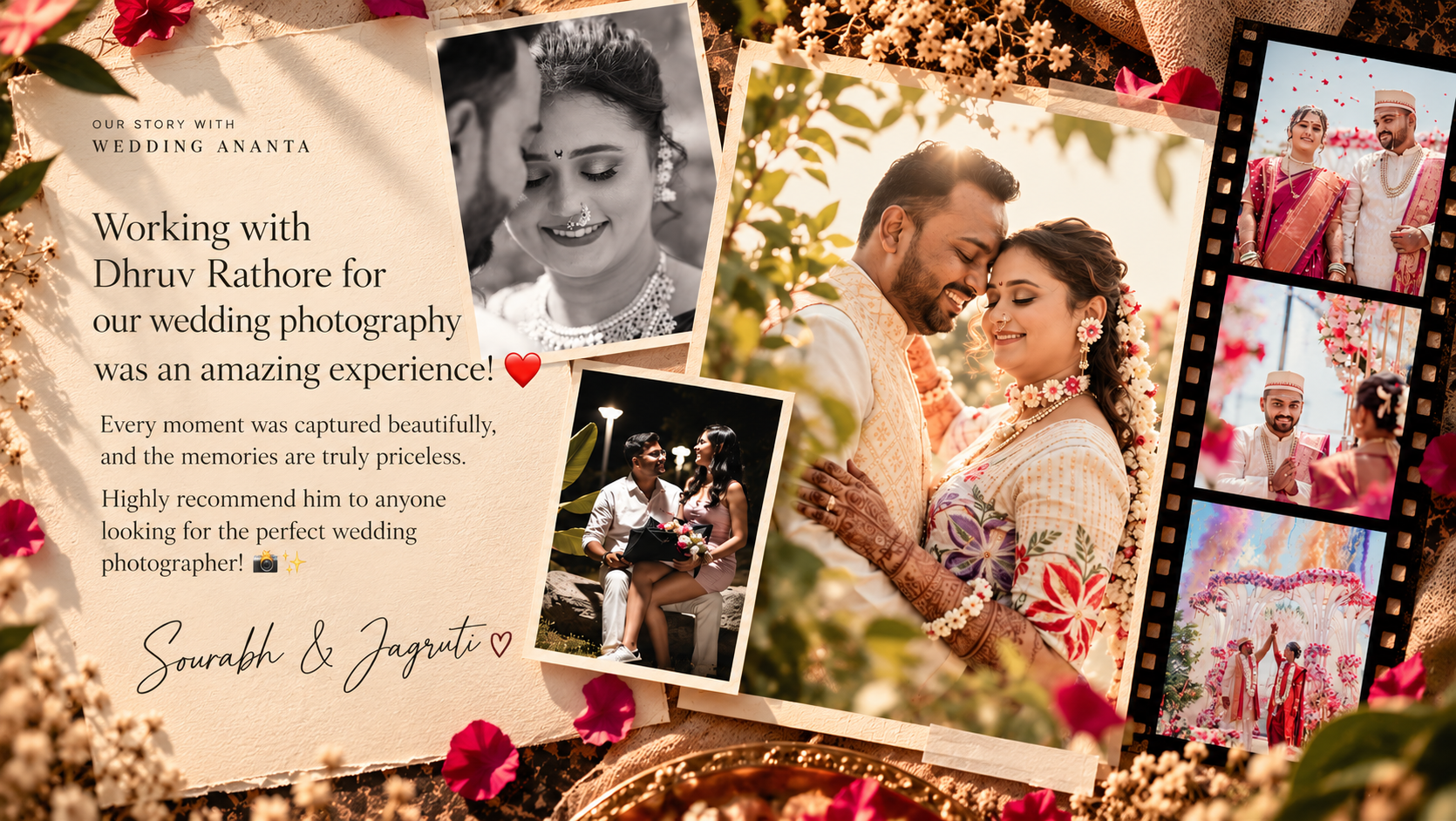 Working with Dhruv Rathod for our wedding was an amazing experience — Sourabh & Jagruti Review